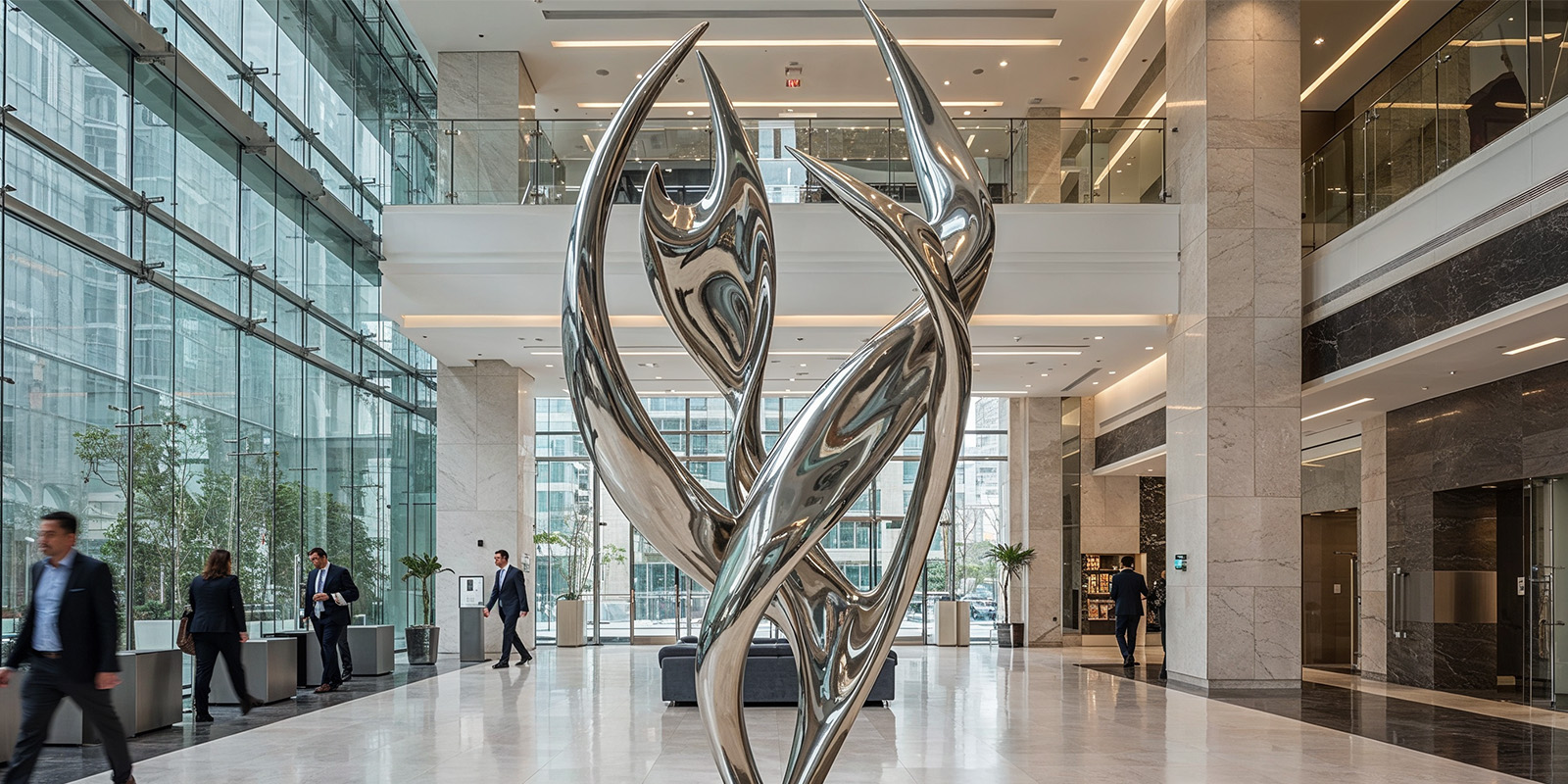 Stylish art for lobbies and meeting areas.